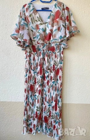 Рокля шифон , снимка 8 - Рокли - 51450228