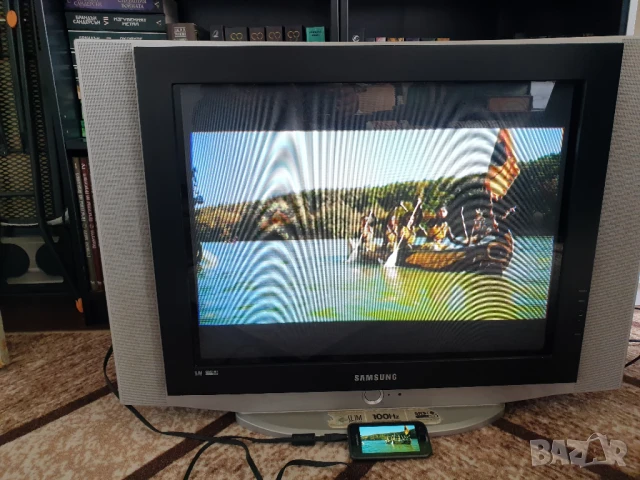 Телевизор Samsung 29 инча CW-29Z306V в добро състояние и с намален обем в дълбочина., снимка 15 - Телевизори - 51228614