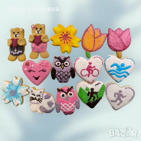 Ръчно рисувани домашни меденки за всеки празник  , снимка 17 - Домашни продукти - 48461295