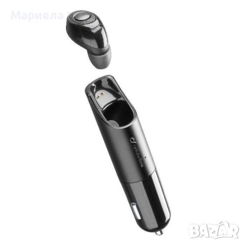 Слушалка Cellularline Car Headset Mini 5495, безжична, микрофон, Bluetooth, зарядно за кола, снимка 5 - Слушалки и портативни колонки - 40766025