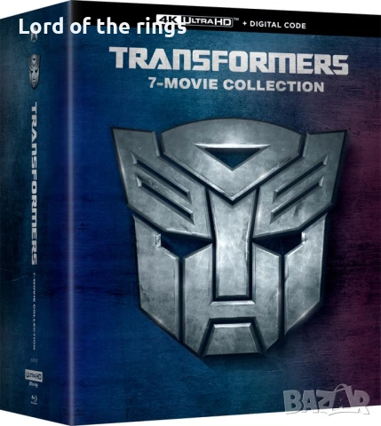 Transformers 7-Movie Collection 4K UHD - Колекция 7 филма "Трансформърс"