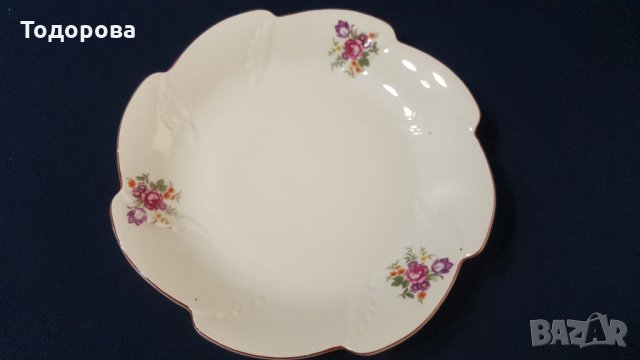 Порцеланово голямо плато, снимка 2 - Антикварни и старинни предмети - 32869815