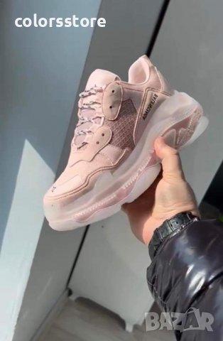 Розови маратонки  B@lenciaga  код Br145