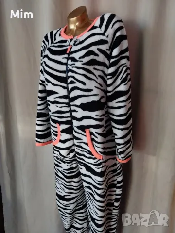 Love L Топъл,мек  гащеризон тигров принт @ , снимка 6 - Гащеризони - 47572911