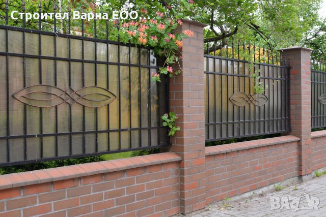 метална ОГРАДА от стоманени профили, ковано желязо, мрежести оградни пана, плътни огради от профилир, снимка 5 - Други ремонти - 32812518