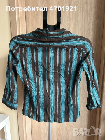 Дамска риза на райе, снимка 2 - Ризи - 53136865