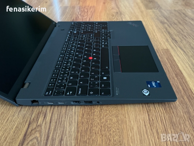 16' Full HD+ Core i7-1270p Lenovo ThinkPad P16s 32GB DDR4/512GB NVMe/Nvidia T550/Гаранция, снимка 12 - Лаптопи за работа - 52576005