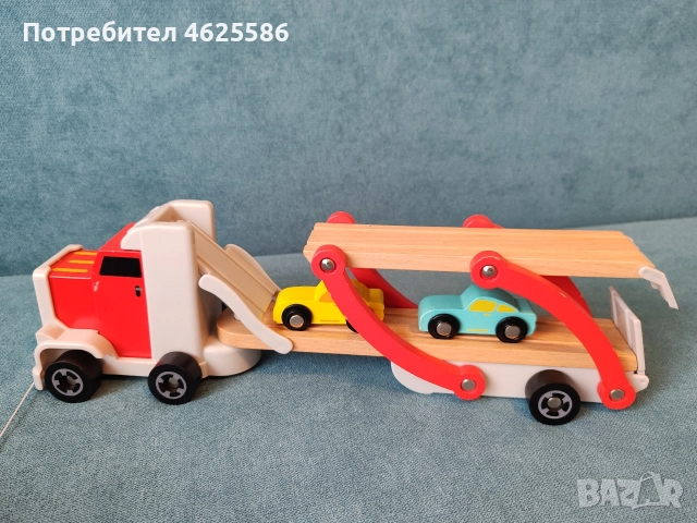 дървен камион автовоз