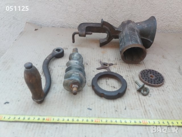 месомелачка, мелачка за домати и др. пълен комплект , снимка 18 - Антикварни и старинни предмети - 36978440