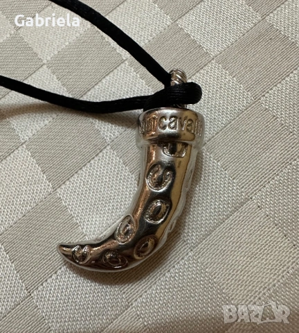 Сребърни бижута на Just Cavalli, снимка 3 - Колиета, медальони, синджири - 53331274