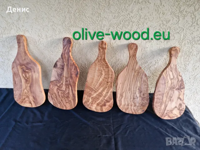 Дървени купи, чинии, чаши, дъски и плата за мезета от маслиново дърво  35 лв, снимка 5 - Прибори за хранене, готвене и сервиране - 40215946