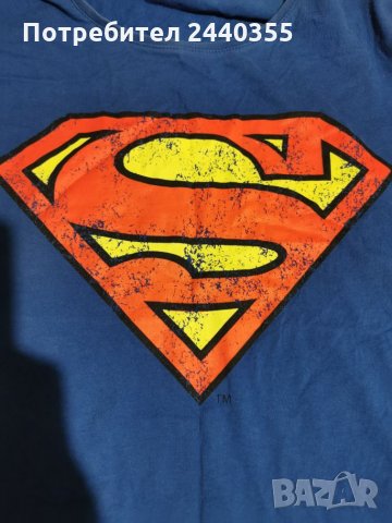 Мъжка тениска на superman, снимка 4 - Тениски - 26772397