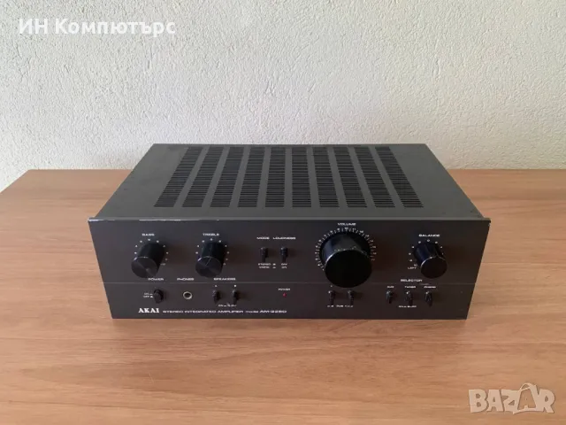 Продавам стерео усилвател Akai AM-2250, снимка 2 - Ресийвъри, усилватели, смесителни пултове - 49554057