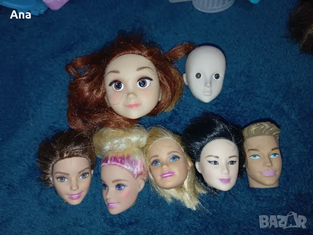 много глави за кукли Barbie monster high Disney bff mlp descendants , снимка 1