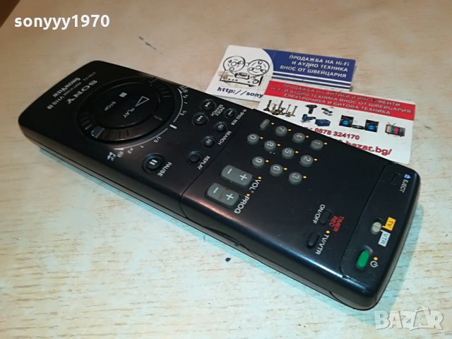 sony rmt-v146e vhs vtr/tv remote germany 1706211401, снимка 11 - Дистанционни - 33247049