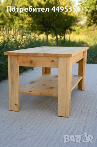 Холна маса масивно дърво