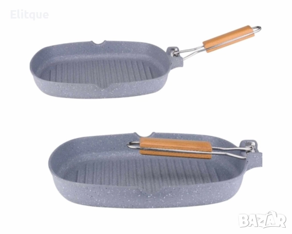 Тиган грил Bohmann, Mраморно покритие, снимка 4 - Съдове за готвене - 52818868
