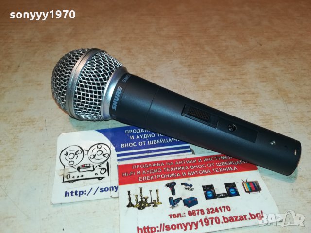 SHURE SM58 1112212008, снимка 7 - Микрофони - 35108029