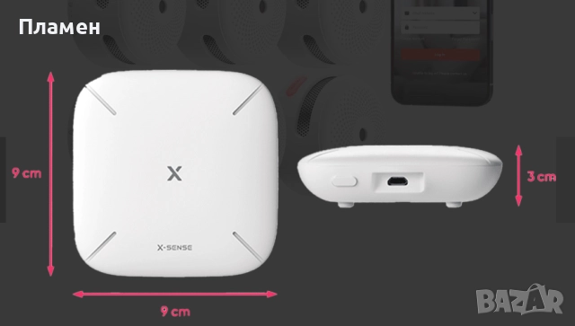 X Sense FS61 Link Plus Pro Smoke Alarm Set, снимка 7 - Друга електроника - 52026020