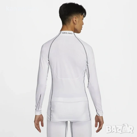 Nike Pro Dri-FIT Men's Tight Fit - страхотна фитнес блуза НОВА XL, снимка 3 - Блузи - 53385492