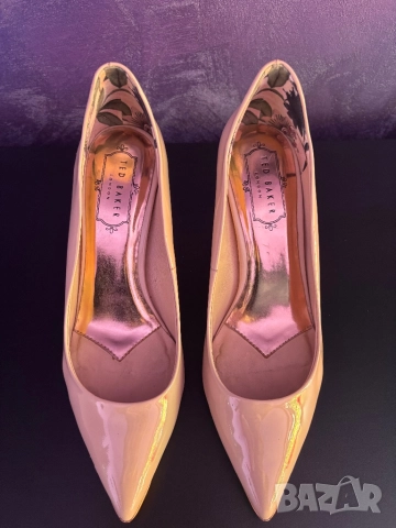 Ted Baker обувки на ток, цвят nude, 36.5, снимка 4 - Дамски елегантни обувки - 52319417