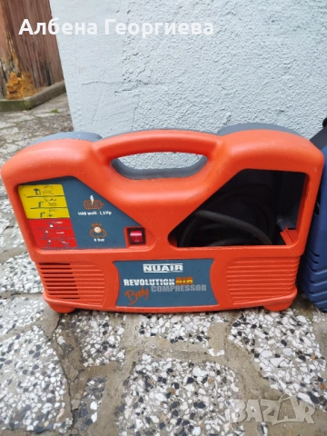 Авто компресори за въздух  WORK ZONE /NUAIR - 8 bar, снимка 4 - Аксесоари и консумативи - 53021014
