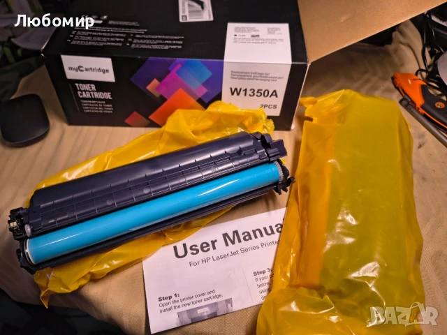 Тонер касета MYCARTRIDGE 135A W1350A (с чип) съвместима за HP 135A 135X съвместима за Laserjet


