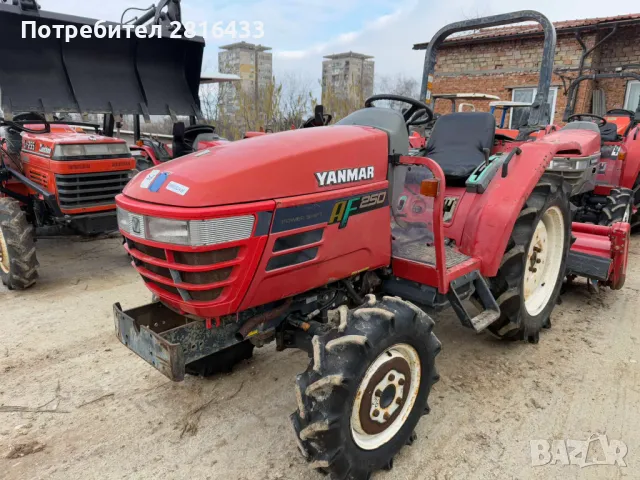 Трактор YANMAR AF250 4x4, снимка 2 - Селскостопанска техника - 49006664