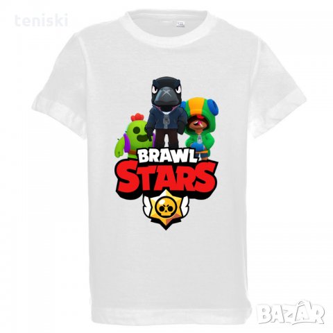  Тениски Brawl Stars 3 модела Всички размери и цветове , снимка 2 - Детски тениски и потници - 33191769