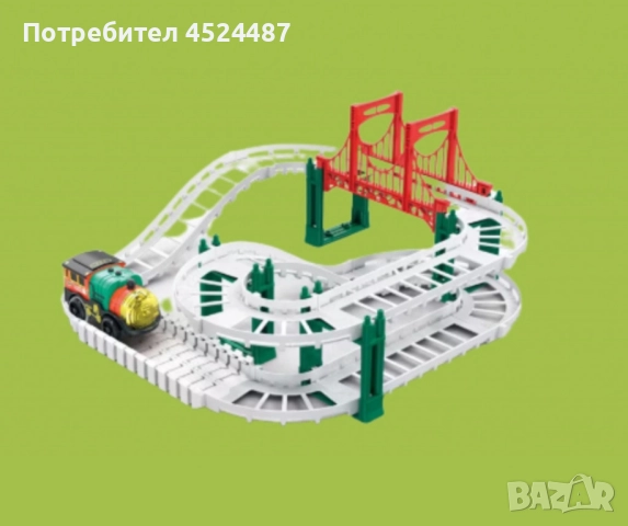 Комплект за игра,Christmas track, снимка 6 - Коли, камиони, мотори, писти - 51863181