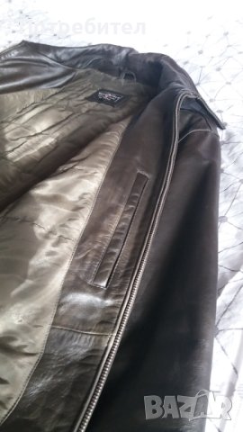 Кожено яке, снимка 15 - Якета - 43622443