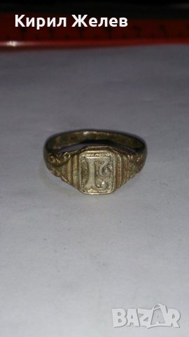 Старинен пръстен сачан ръчна изработка - 73241, снимка 2 - Други ценни предмети - 28983832