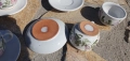 Българска керамика - сервиз,чаши, чинии, вази, купи, , снимка 8