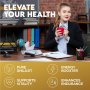 Elevate Your Health® Shilajit Енергийна хранителна добавка - 30 капсули, снимка 5