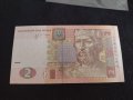 Стилна красива банкнота 2 гривни 2013г. Украйна непрегъвана за колекция 28128