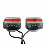 LED стопове с магнит комплект с окабеляване 12V, снимка 3
