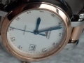 Лонжин,Дамски часовник,диаманти, розово злато 18к-стомана-Longines Primaluna L81135876, , снимка 6