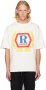 RHUDE Cream Grand Prix Hopps Logo Oversized Мъжка Тениска size S (M) и M (L), снимка 8