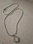 сребърен синджир с висулка, снимка 2
