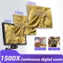 Цифров микроскоп MUSTOOL DM12 2000X LED 20MP 10,1 инча със светлини, снимка 3