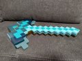 Майнкрафт, Minecraft диамантен меч и кирка 2в1 играчка Маинкрафт, снимка 8