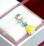 PANDORA Charm Disney SNOW WHITE DRESS DANGLE, снимка 4