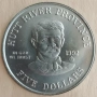 ВЪЗПОМЕНАТЕЛНИ 5 ДОЛАРА 1992 ГОДИНА – АВСТРАЛИЯ /ХЪТ РИВЪР/, снимка 4