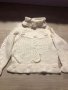 Бяла плетена блуза , снимка 1 - Детски Блузи и туники - 43143963