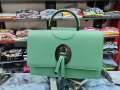 НОВА колекция дамска чанта в зелен цвят + къса и дълга дръжка, снимка 1 - Чанти - 40827129
