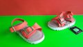 Английски детски сандали с естествена кожа стелка-NEXT , снимка 1 - Детски сандали и чехли - 36990358