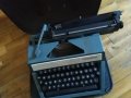 Пишеща машина от соца Москва нова в кожен калъф 1973г., снимка 8