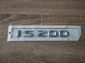 сребрист надпис Lexus IS 200, снимка 4
