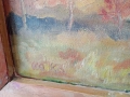 Стара маслена БГ картина , снимка 4