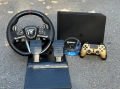 КOMБO ОФЕРТА! PlayStation 4 Slim 1TB + ИГРА + Волан с педали Hori Racing Wheel Apex , снимка 1